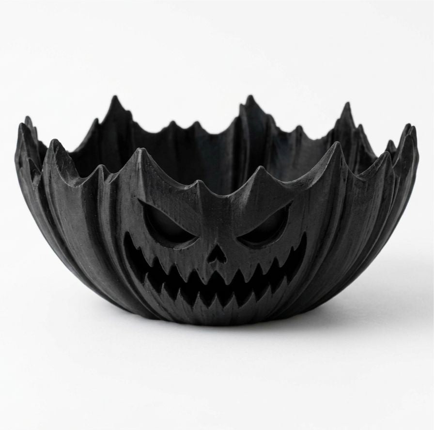 Tigela de Doces Halloween Gótica